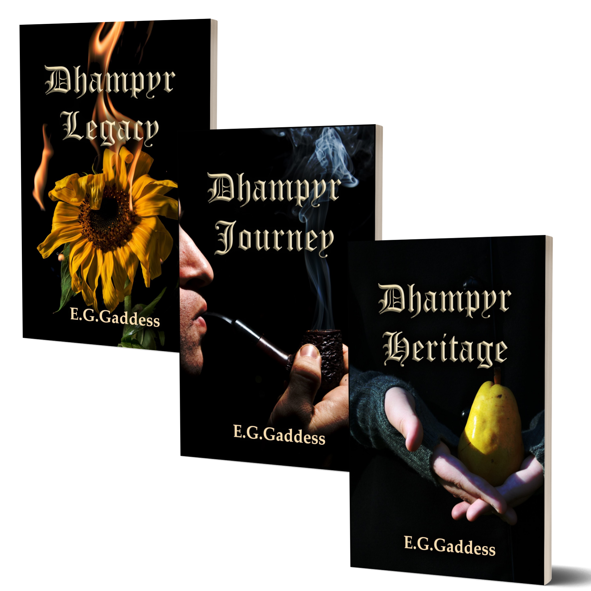 The Dhampyr Trilogy (Set of all 3 Books)